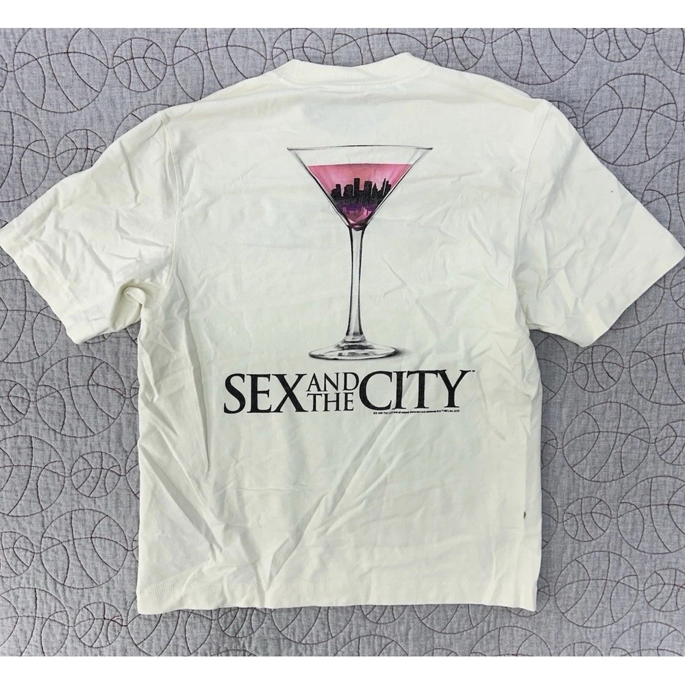 New Abercrombie & Fitch Premium Heavyweight Sex and the City Soft AF Tee XS